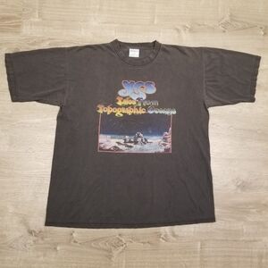 VTG YES 2003 Tales From Topographic Oceans Tour T Shirt Mens XL All Sport Tag